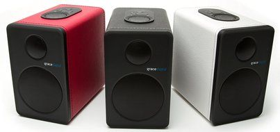 Grace Digital GDI-BTSP201 aptX Powered Bookshelf Bluetooth Speakers (Set of 2, Black) N5