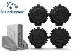 SoundShaker Sound Shaker Bass (4) Tactile Transducers and (1) Amplifier Kit For Home Theater Seating