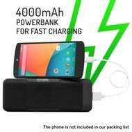 Sourcingbay SCB06 Bluetooth 3.0 Stereo Speaker with Radio Function and TF Card Slot - Built-in 4000mAh Power Bank... N6