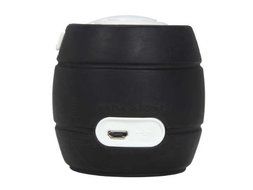 MicroNet BeatBoom Portable Wireless Bluetooth Speaker - Retail Packaging - White/Black N13