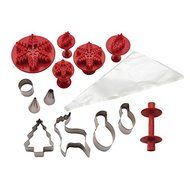 Cake Boss 22 Piece Winter Cake Kit,59584