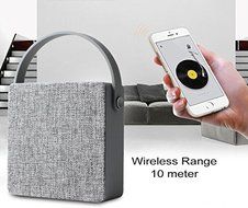 Wireless Portable Bluetooth Speaker (grey) N5