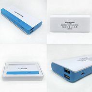 MAK Power 10000mah Brilliant Dual USB (2.1a / 1.0a Output) Portable Power Bank External Battery Charger for Iphone...