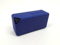 Gems Universal 3.0 Bluetooth Speaker with Rechargeable Battery and Built-In Mic - Blue N4