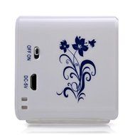 iwish TT032A Portable Mini Digital Speaker USB Flash Drive Micro SD/TF Card Music MP3 Player FM Radio Blue and... N3