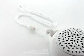 Propel Wireless Bluetooth Waterproof Shower Speaker with Built-in Microphone, Color White N2