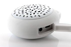 Propel Wireless Bluetooth Waterproof Shower Speaker with Built-in Microphone, Color White N5