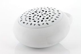 Propel Wireless Bluetooth Waterproof Shower Speaker with Built-in Microphone, Color White N6