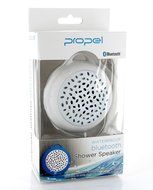 Propel Wireless Bluetooth Waterproof Shower Speaker with Built-in Microphone, Color White N9
