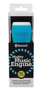 WOW Mighty Music Engine Bluetooth Speaker - White/Blue