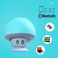 Mini Mushroom Style Bluetooth 2.1 Speaker With Suction Cup &amp; Built-in Microphone - Compatible with iPhone / iPad... N12