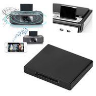 Aizbo Wireless Bluetooth 30pin Audio Music Receiver for Iphone Ipod Ipad（black）