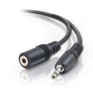 C2G / Cables To Go 13787 3.5 mm M/F shielded Stereo Audio Extension Cable (6 Feet/1.82 Meters)