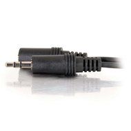 C2G / Cables To Go 13787 3.5 mm M/F shielded Stereo Audio Extension Cable (6 Feet/1.82 Meters) N10