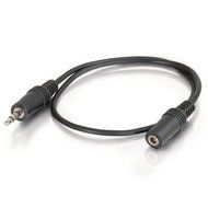 C2G / Cables To Go 13787 3.5 mm M/F shielded Stereo Audio Extension Cable (6 Feet/1.82 Meters) N12