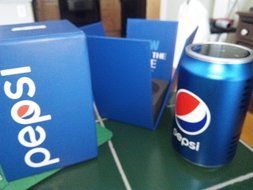 Pepsi Can Mini Audio MP3 /FM Radio Player/Speaker/Voice Box TF/Micro SD Card