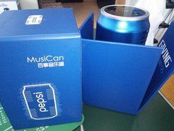Pepsi Can Mini Audio MP3 /FM Radio Player/Speaker/Voice Box TF/Micro SD Card N4