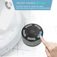 MoKo Bluetooth Speaker, Shower Bluetooth 4.0 Wireless Speaker, Waterproof &amp; Shockproof, with Multiple Color LED... N7