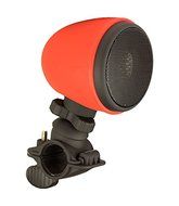 RawGear RGBSBK Portable Wireless Bluetooth Bicycle Speaker, Red