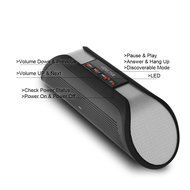 Venstar Wireless Speakers, Portable Bluetooth Speaker with 2x 3W Enhanced Bass Surround Sound Speakerphone Built-in... N2