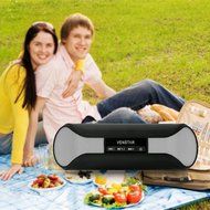 Venstar Wireless Speakers, Portable Bluetooth Speaker with 2x 3W Enhanced Bass Surround Sound Speakerphone Built-in... N6