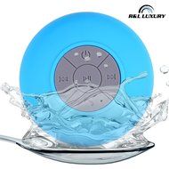 Stereo Water Resistant Shower Bluetooth Speaker with Sucker Suction Subwoofer Support Hand free Calls Function...
