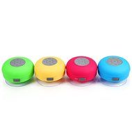 Stereo Water Resistant Shower Bluetooth Speaker with Sucker Suction Subwoofer Support Hand free Calls Function... N5
