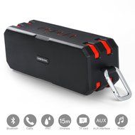 [New Version] AIRWALKS Portable Wireless Bluetooth Speaker IP67 with 10-Hour Playtime, Built-in Mic, Carabiner... N2