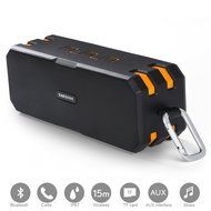 [New Version] AIRWALKS Portable Wireless Bluetooth Speaker IP67 with 10-Hour Playtime, Built-in Mic, Carabiner... N11