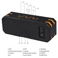 [New Version] AIRWALKS Portable Wireless Bluetooth Speaker IP67 with 10-Hour Playtime, Built-in Mic, Carabiner... N12