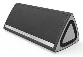 Uniox Portable Wireless Speaker Hi-Fi Enhance Bass Powerful 10W (5Wx2) Digital Tube Display (Gray) N6