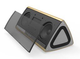 Uniox Portable Wireless Speaker Hi-Fi Enhance Bass Powerful 10W (5Wx2) Digital Tube Display (Gray) N11