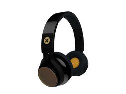 X-Mini EVOLVE Hybrid Headphone Speaker with Wireless Bluetooth and Built-In Microphone - Black N2