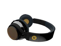 X-Mini EVOLVE Hybrid Headphone Speaker with Wireless Bluetooth and Built-In Microphone - Black N5