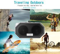 Universal Maxmore Bluetooth V4.0 Waterproof IP65 Mini Portable Wireless/Wired Speaker For Computer/Cellphone And... N5