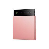 YIBAN Portable Smart WiFi Fan Box with Storage Function (Pink) N2