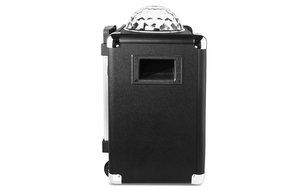 ION Audio Block Party Live | Portable Bluetooth Speaker System with Party Lights and Wheels &amp; Handle for Transport... N4