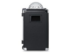 ION Audio Block Party Live | Portable Bluetooth Speaker System with Party Lights and Wheels &amp; Handle for Transport... N8