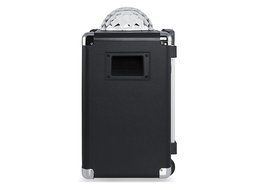 ION Audio Block Party Live | Portable Bluetooth Speaker System with Party Lights and Wheels &amp; Handle for Transport... N9