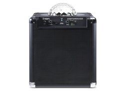 ION Audio Block Party Live | Portable Bluetooth Speaker System with Party Lights and Wheels &amp; Handle for Transport... N11