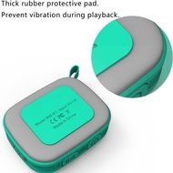 Outdoor Bluetooth Speaker, AEDILYS Best Portable Outdoor and Shower Bluetooth Speaker by AYL Sound Fit, Waterproof... N3