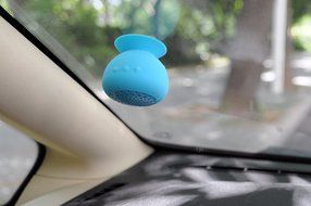 Importer520 (TM) Portable Mini Wireless Bluetooth Wireless Speaker SUCTION CUP STAND with Microphone for Samsung... N4