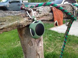 Portable Bluetooth Speaker Lil' Snapper (Green) - Best in Class Sound - Rugged for Outdoor Use - Satisfaction... N5