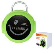 FAMEUNG Bluetooth Speaker E09 Portable Outdoor Speakers Bluetooth 3.0 Hands Free Calls Pink