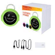FAMEUNG Bluetooth Speaker E09 Portable Outdoor Speakers Bluetooth 3.0 Hands Free Calls Pink N6