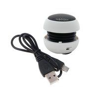 Portable USB Mp3 Stereo Mini Speaker Music MP3 Player Amplifier Loudspeaker White