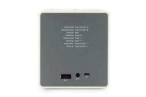 Tenergy Music PowerBox Bluetooth Speaker &amp; Built-in 5000mAh Power Bank (White) N3