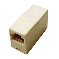 10 Pcs Ethernet RJ45 Cable Female to Female Type Connector Coupler Adapter Joiner N2