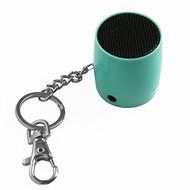 MixBin Portable Bluetooth Speaker with Keychain &amp; Phone Loudspeaker (Mint)