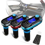 Handsfree Car Kit Wireless Radio Audio FM Transmitter MP3 Player Color Red N3